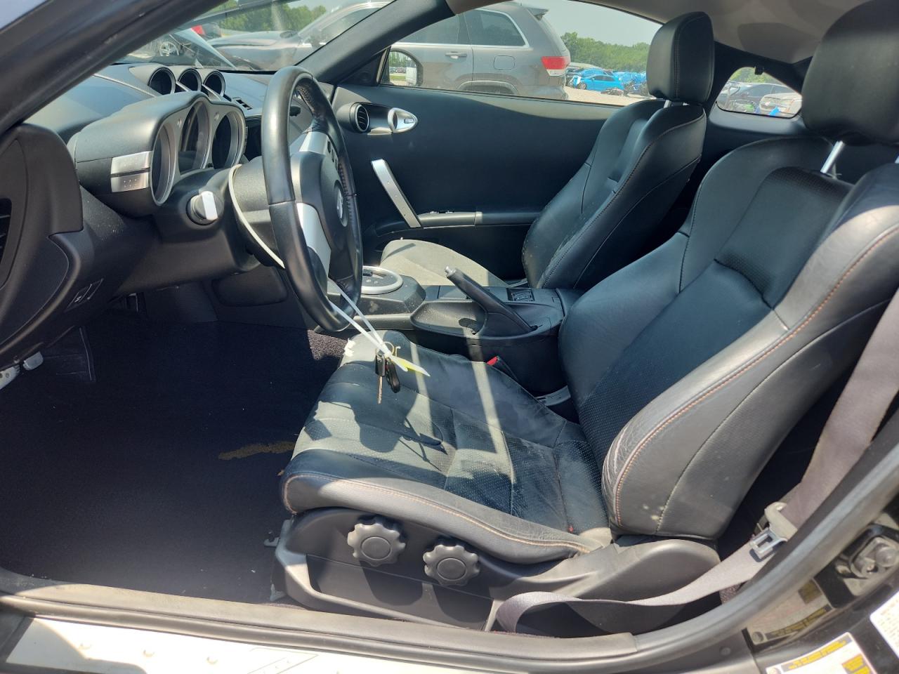 2005 Nissan 350z Base Black vin: JN1AZ34D15M606404