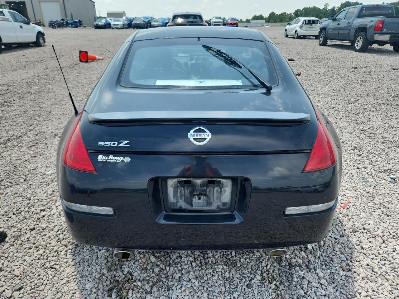 2005 Nissan 350z Base Black vin: JN1AZ34D15M606404