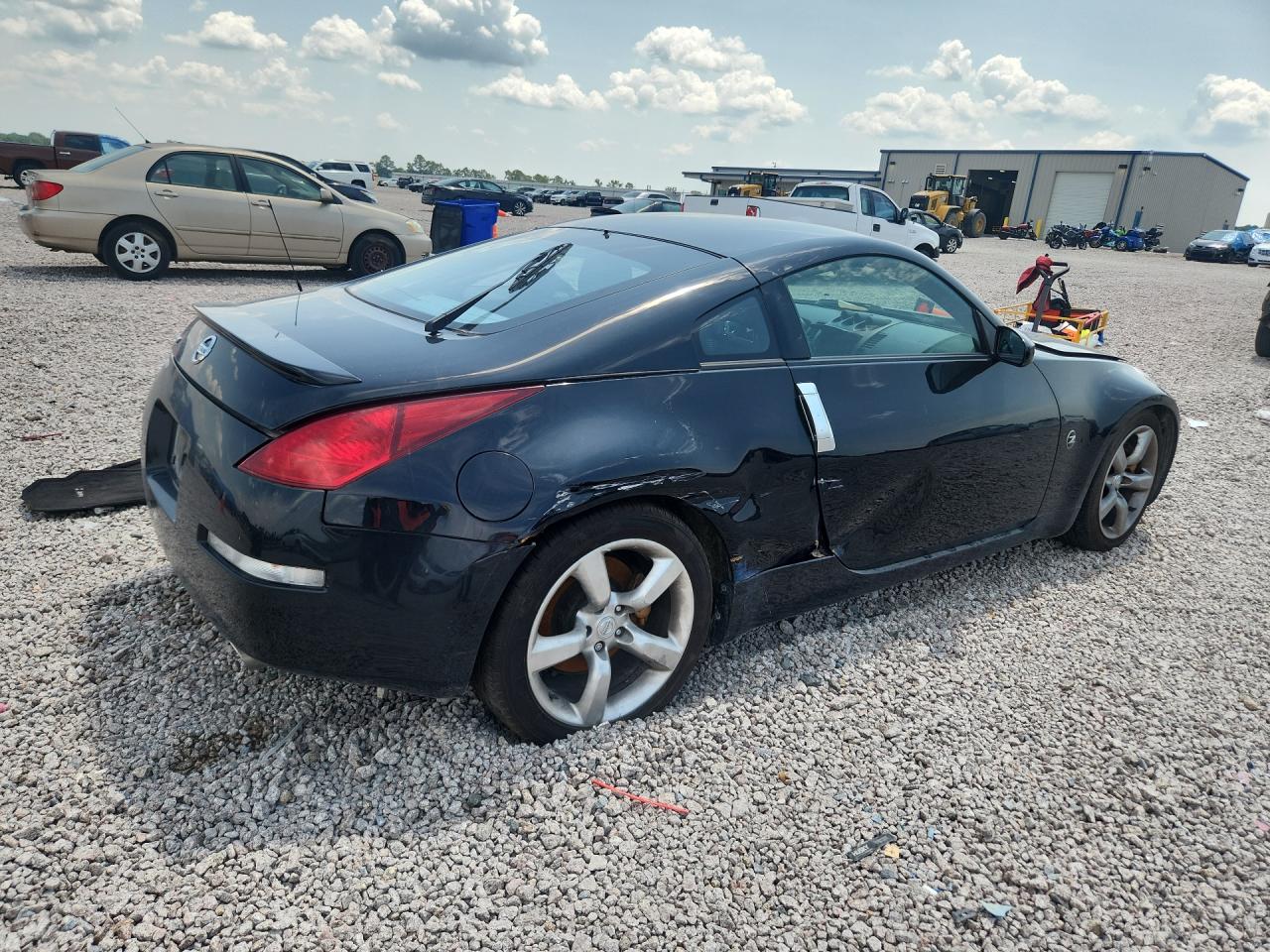 2005 Nissan 350z Base Black vin: JN1AZ34D15M606404