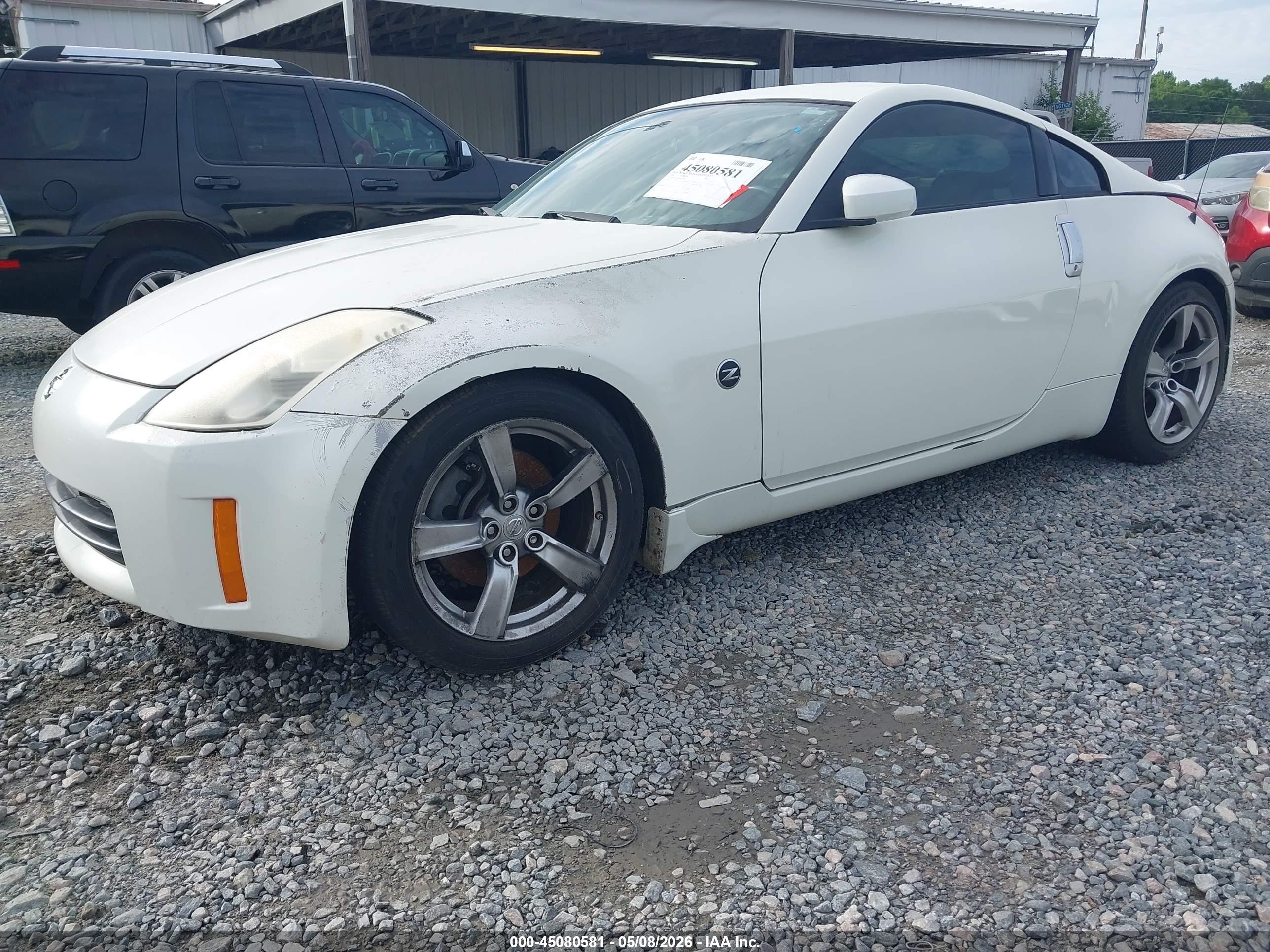 2006 Nissan 350z Touring Белый vin: JN1AZ34D16M304032