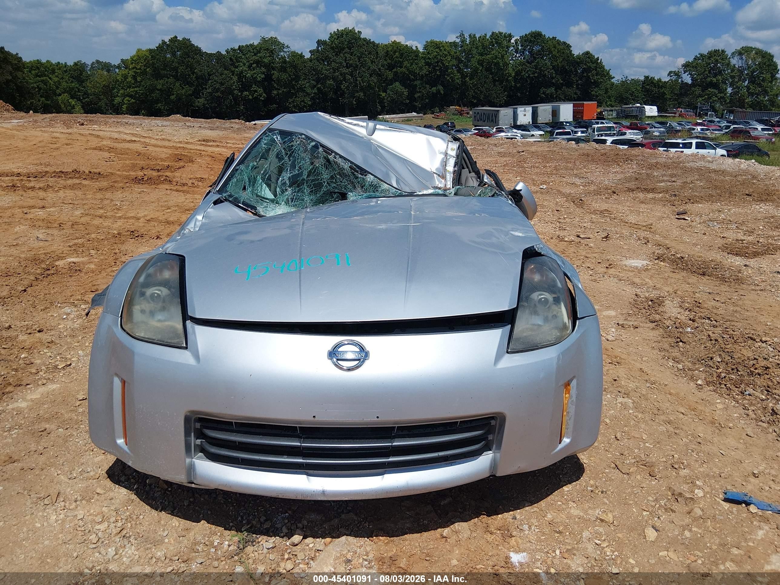 2006 Nissan 350z Touring Silver vin: JN1AZ34D16M306010