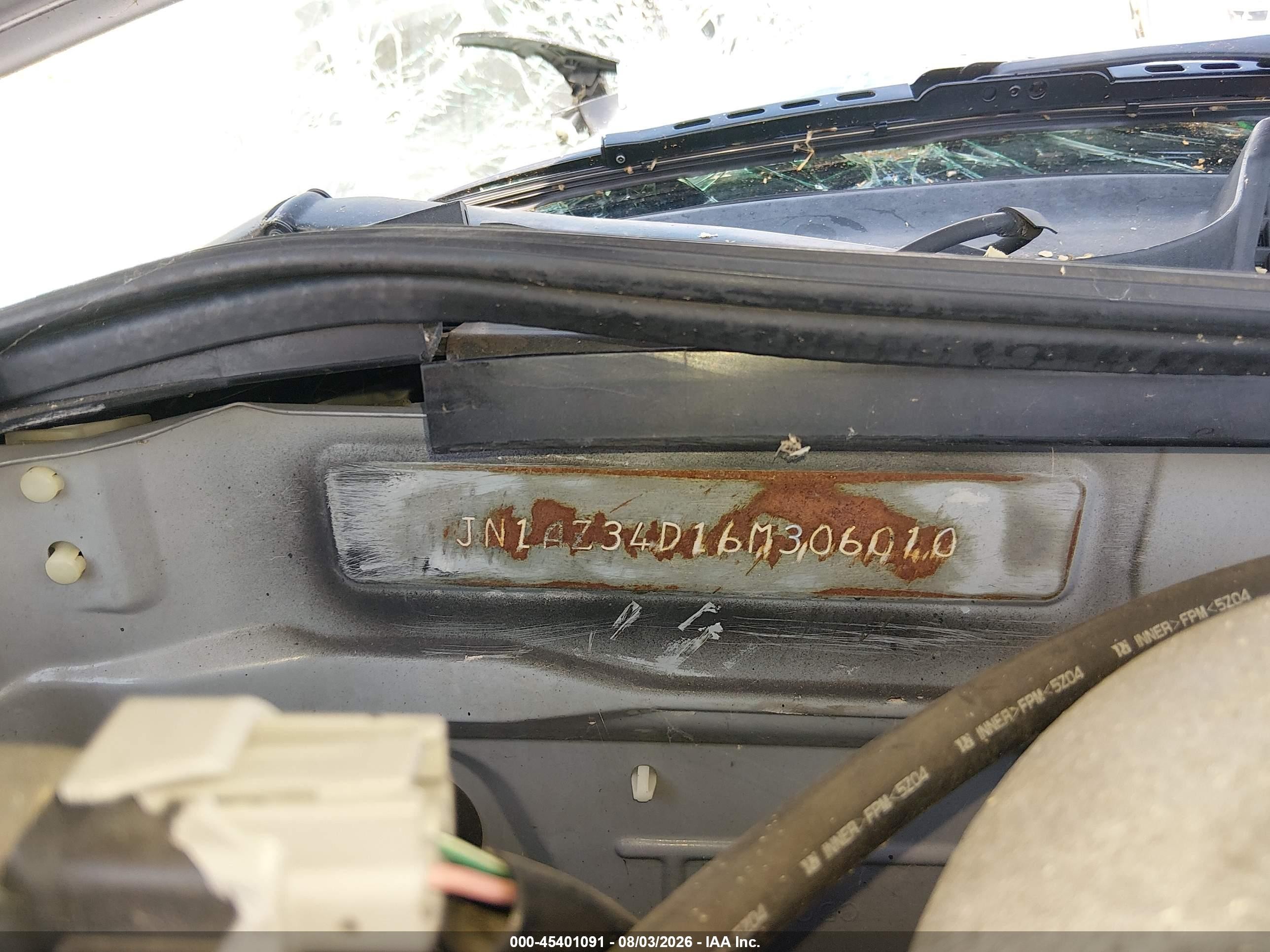 2006 Nissan 350z Touring Silver vin: JN1AZ34D16M306010