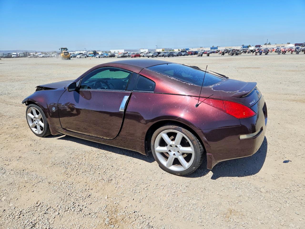 2003 Nissan 350z Coupe Бордовый vin: JN1AZ34D23T112250