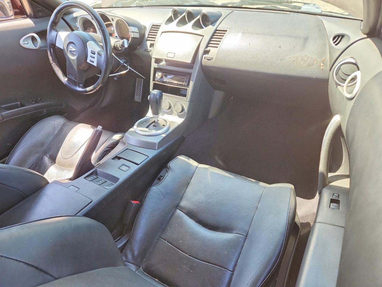 2003 Nissan 350z Coupe Бордовый vin: JN1AZ34D23T112250
