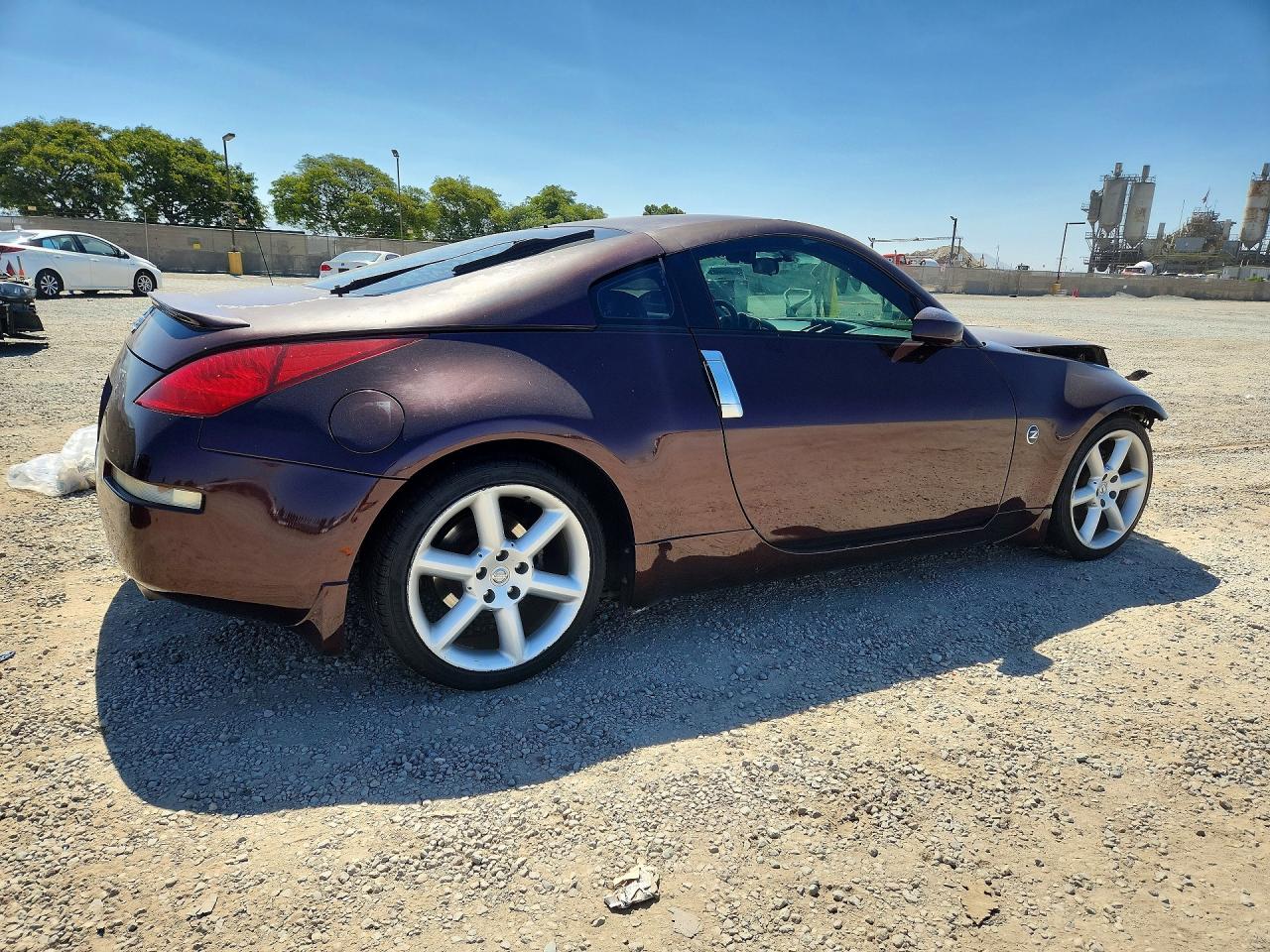 2003 Nissan 350z Coupe Бордовый vin: JN1AZ34D23T112250
