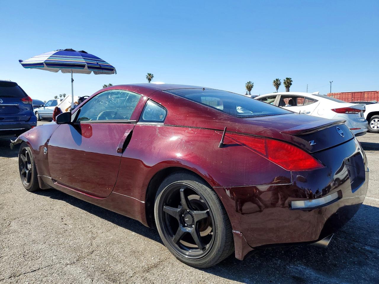 2003 Nissan 350z Base Бордовый vin: JN1AZ34D23T115794