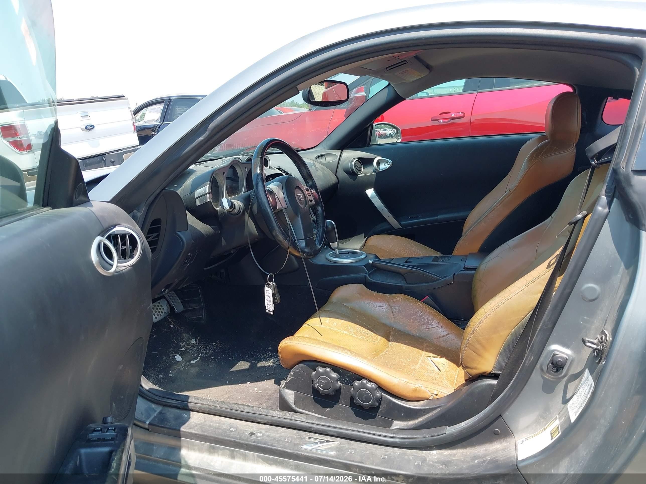 2005 Nissan 350z Touring Серый vin: JN1AZ34D25M601602