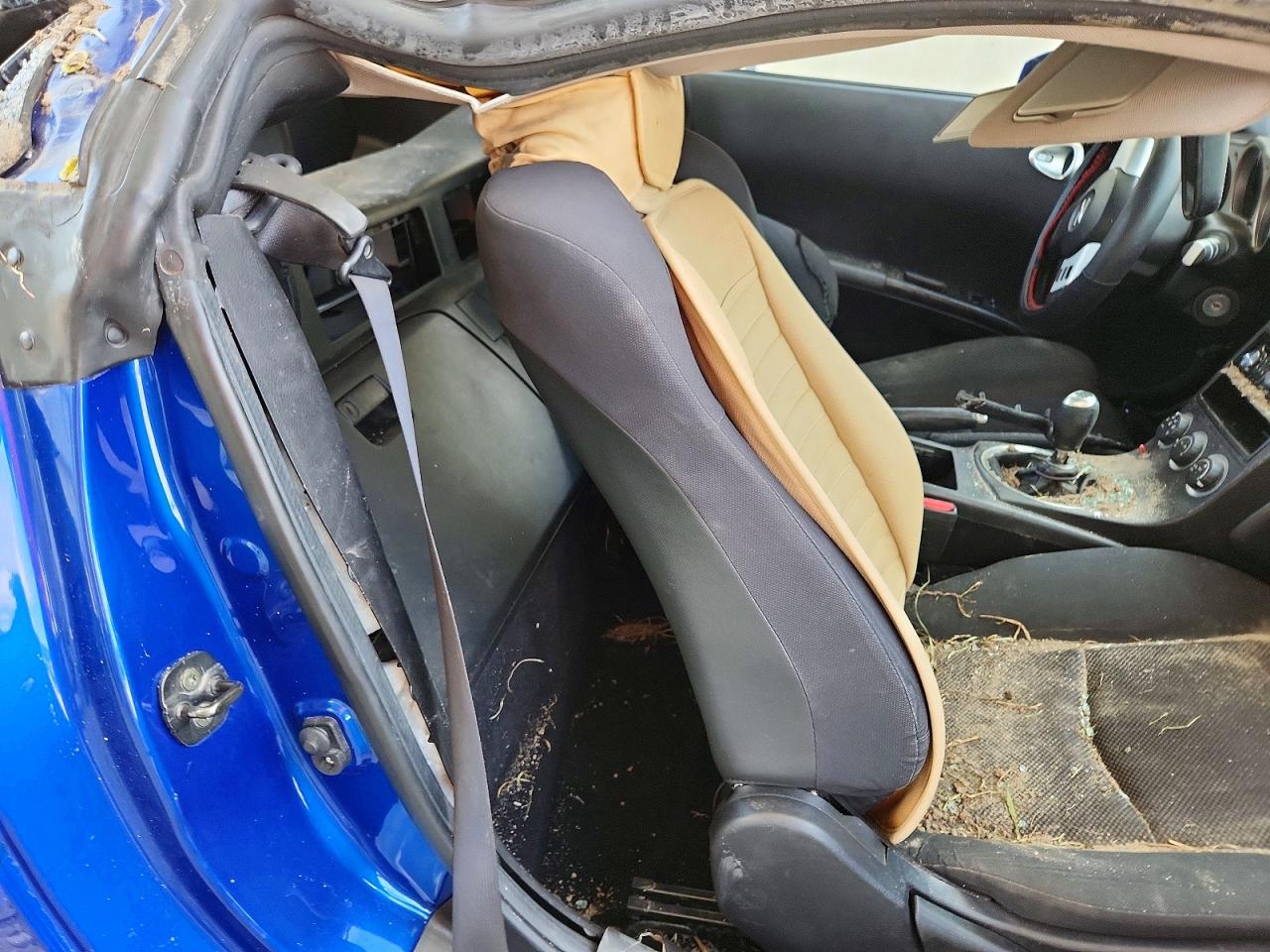 2005 Nissan 350z Coupe Blue vin: JN1AZ34D25M604791