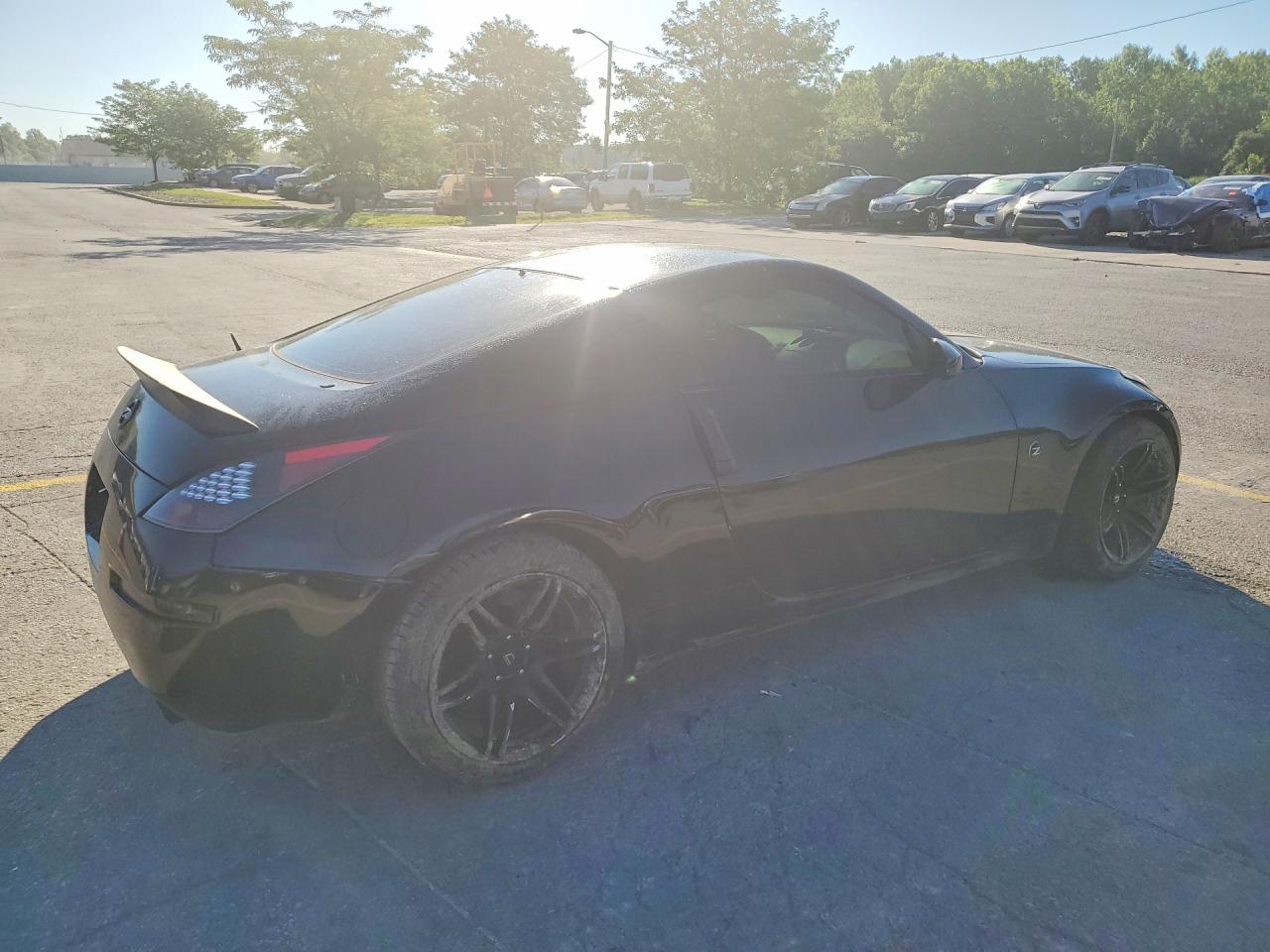2005 Nissan 350z Coupe Black vin: JN1AZ34D25M607223