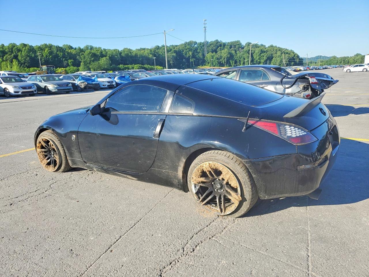 2005 Nissan 350z Coupe Black vin: JN1AZ34D25M607223