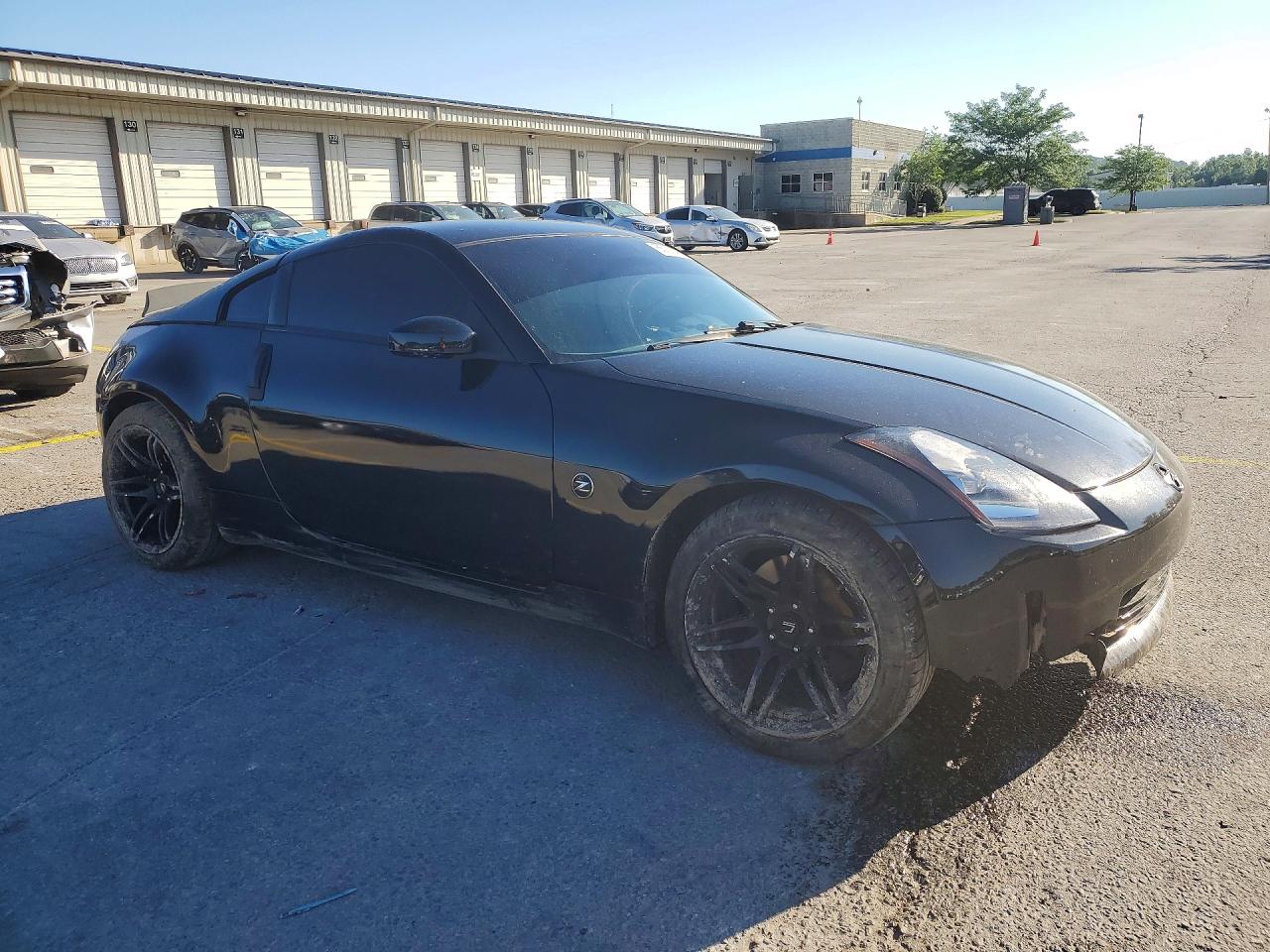 2005 Nissan 350z Coupe Black vin: JN1AZ34D25M607223