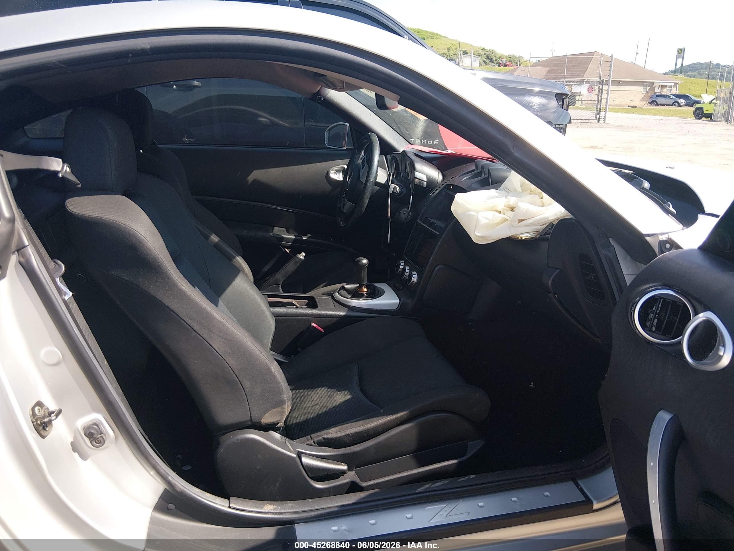 2006 Nissan 350z Enthusiast Silver vin: JN1AZ34D26M308199