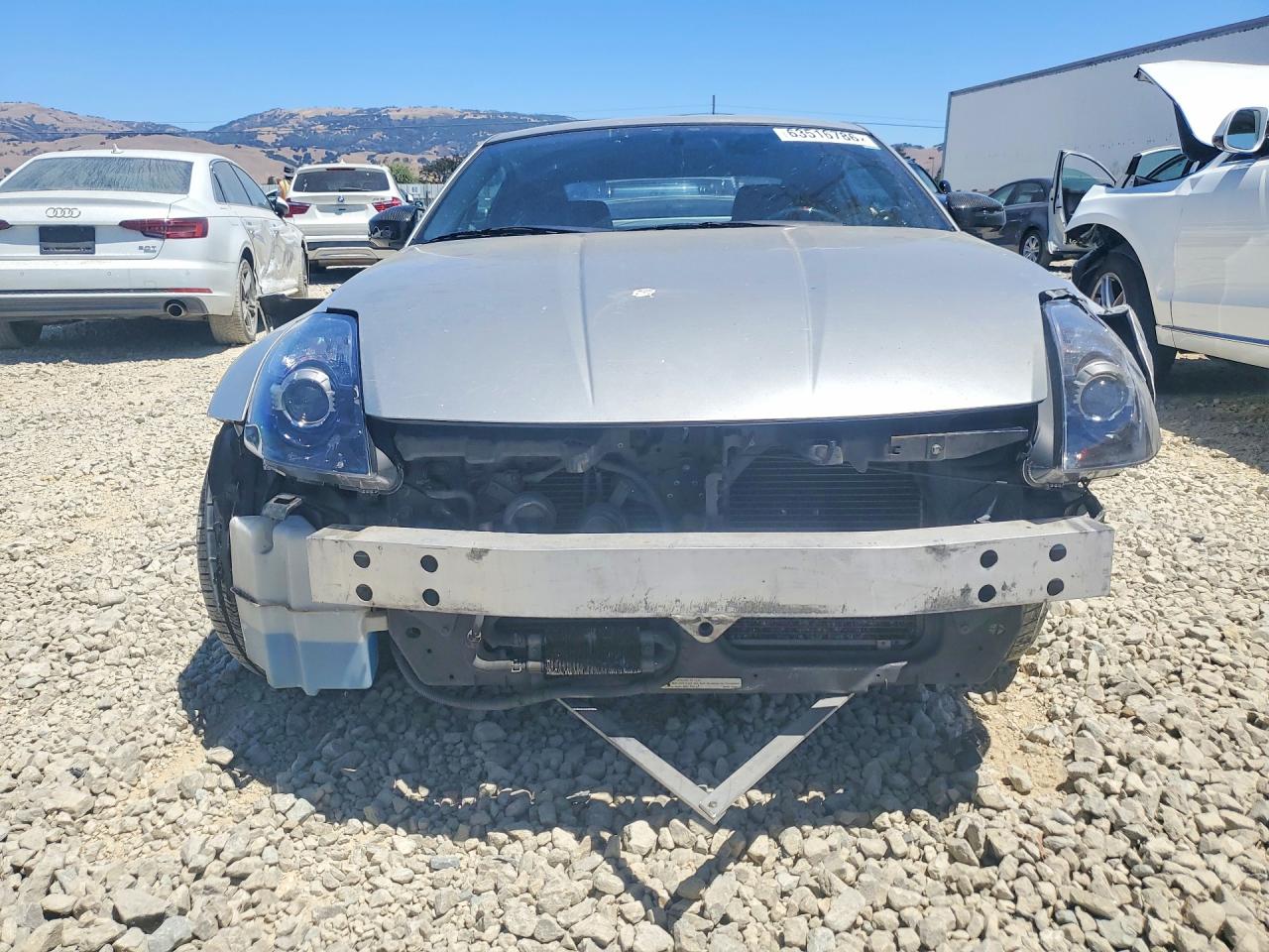 2003 Nissan 350z Coupe Gray vin: JN1AZ34D33T105131