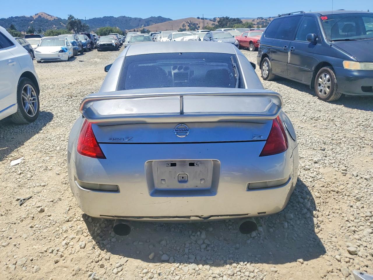 2003 Nissan 350z Coupe Gray vin: JN1AZ34D33T105131