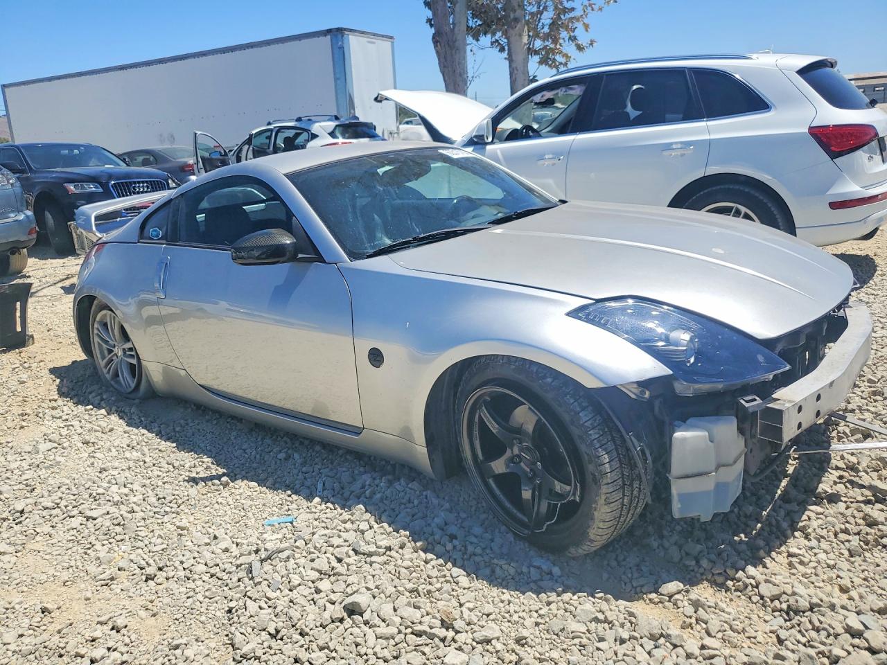 2003 Nissan 350z Coupe Gray vin: JN1AZ34D33T105131