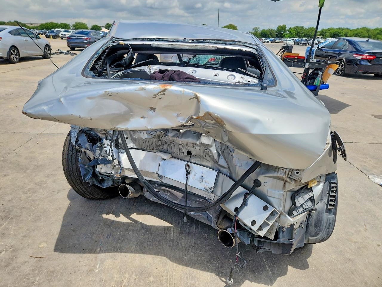 2003 Nissan 350z Coupe Silver vin: JN1AZ34D43T104277