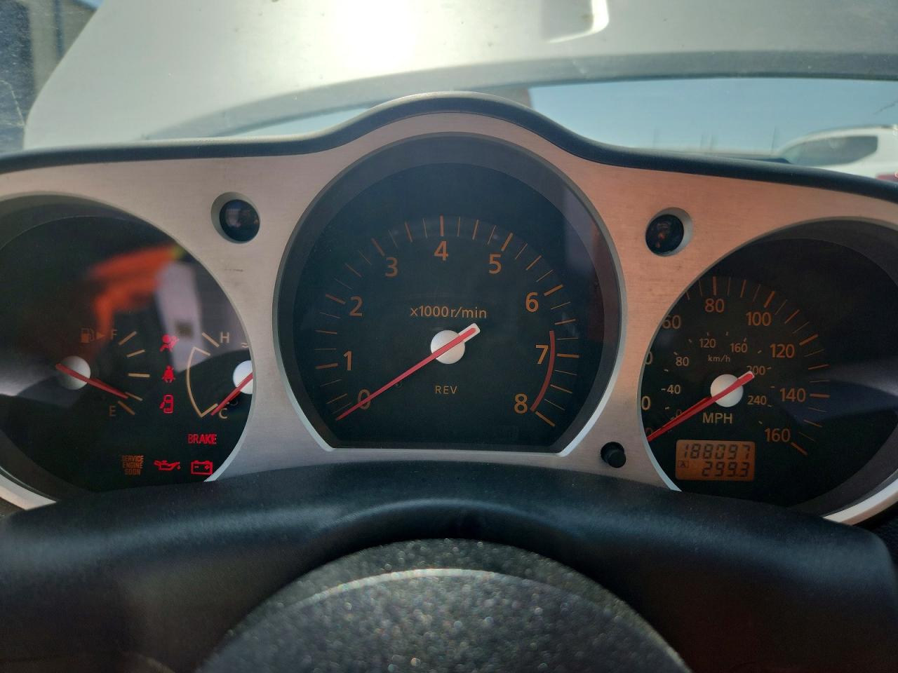2004 Nissan 350z Base Silver vin: JN1AZ34D44M101455