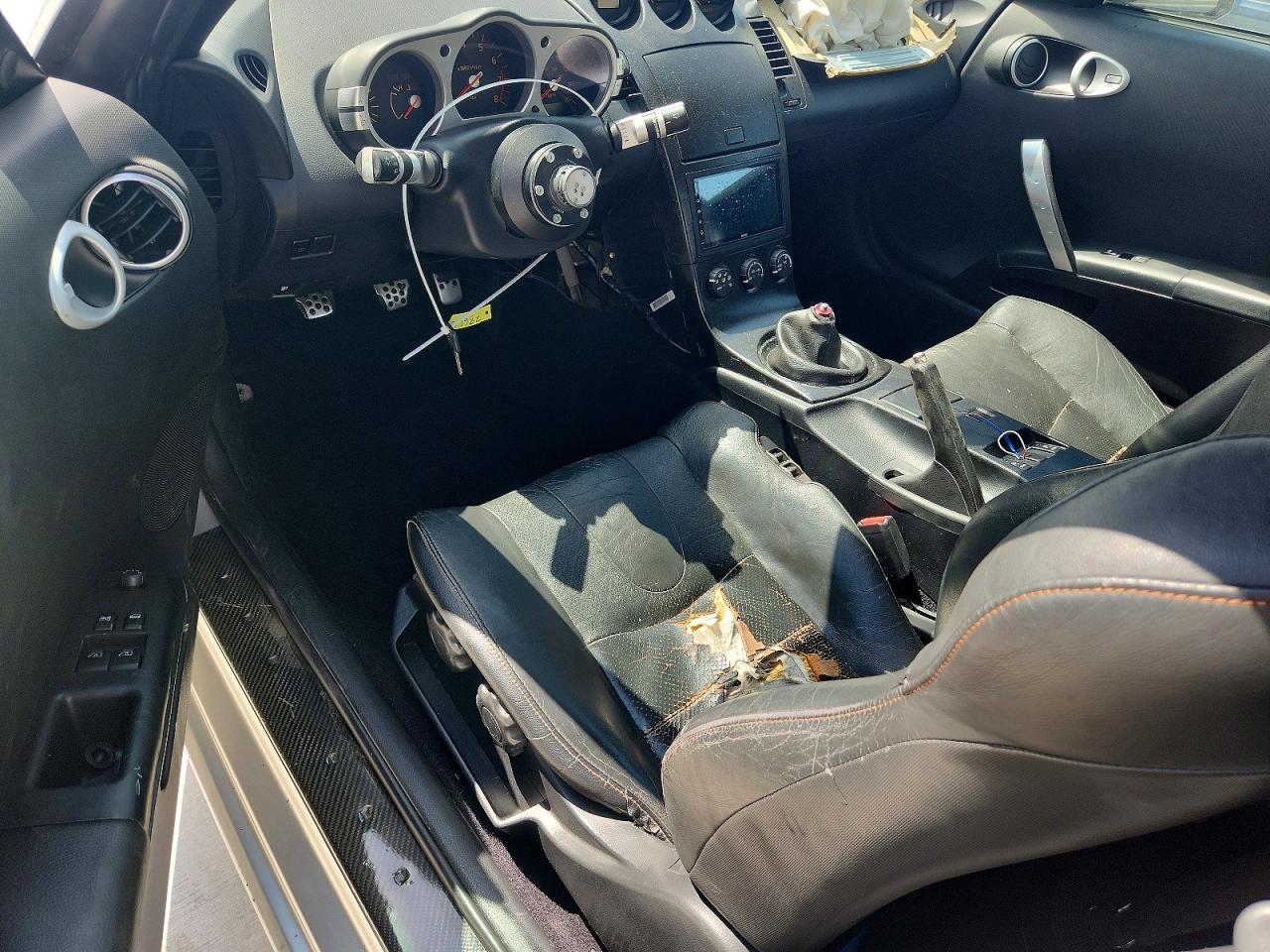 2004 Nissan 350z Base Silver vin: JN1AZ34D44M101455
