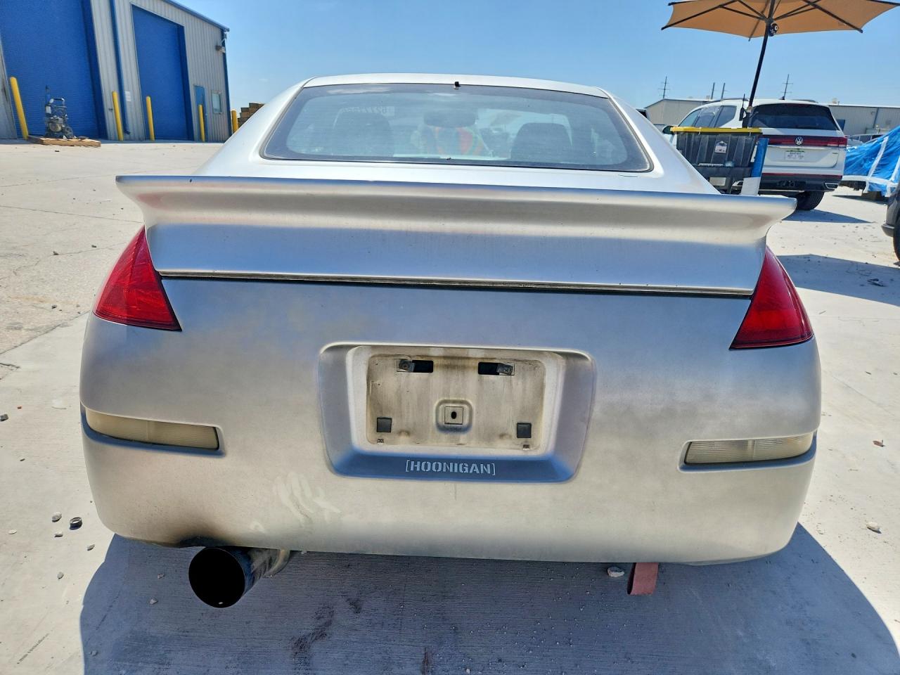 2004 Nissan 350z Base Silver vin: JN1AZ34D44M101455