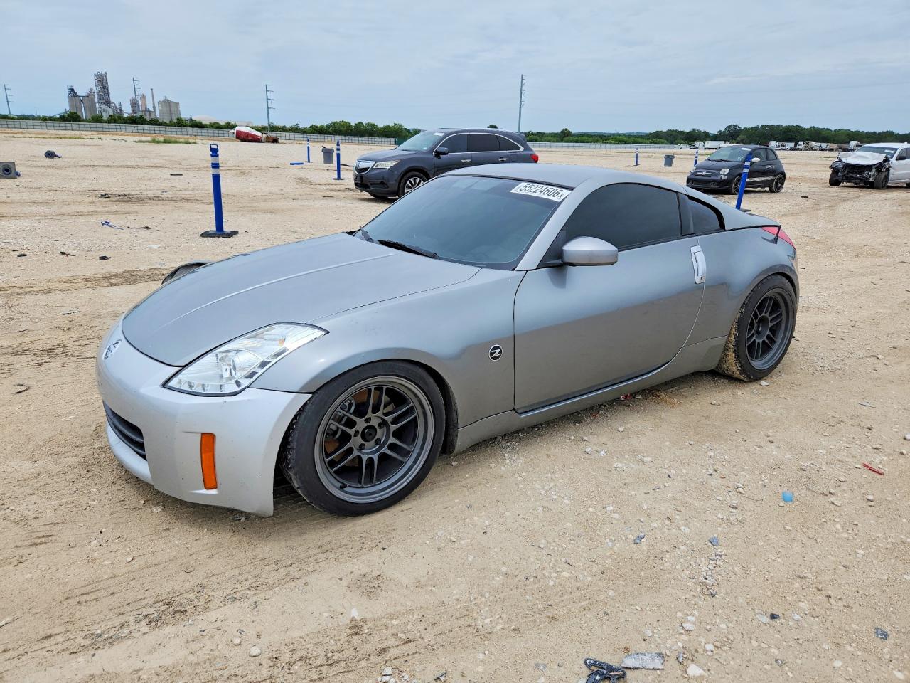2006 Nissan 350z Coupe Gray vin: JN1AZ34D46M304218