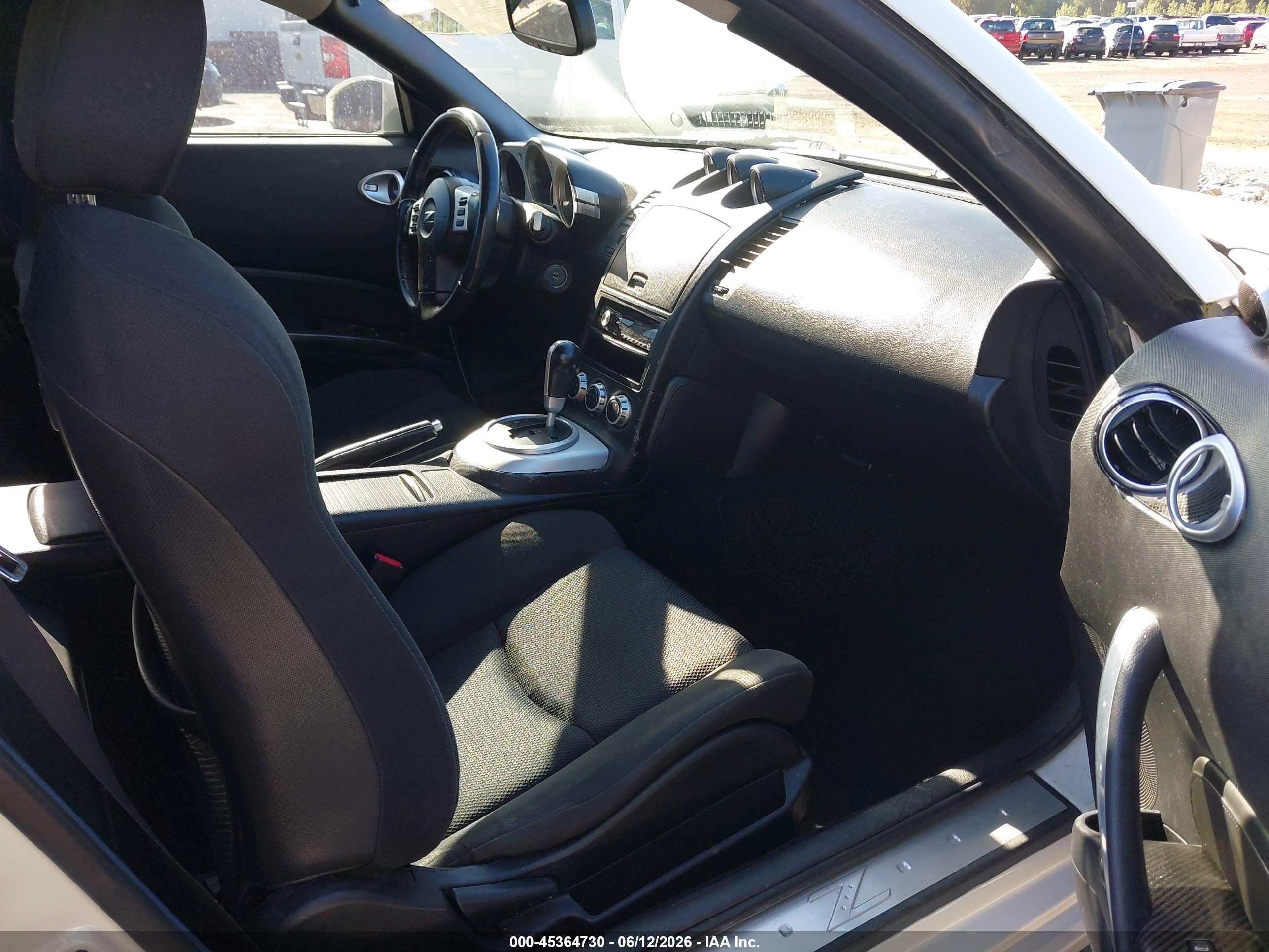 2006 Nissan 350z Enthusiast Белый vin: JN1AZ34D46M311380