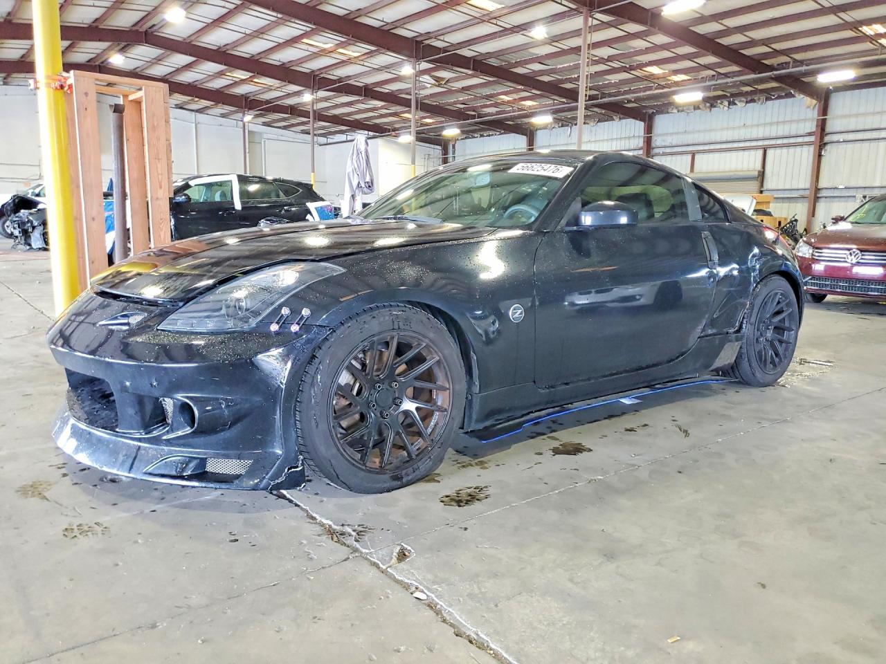 2006 Nissan 350z Coupe Black vin: JN1AZ34D46M311654