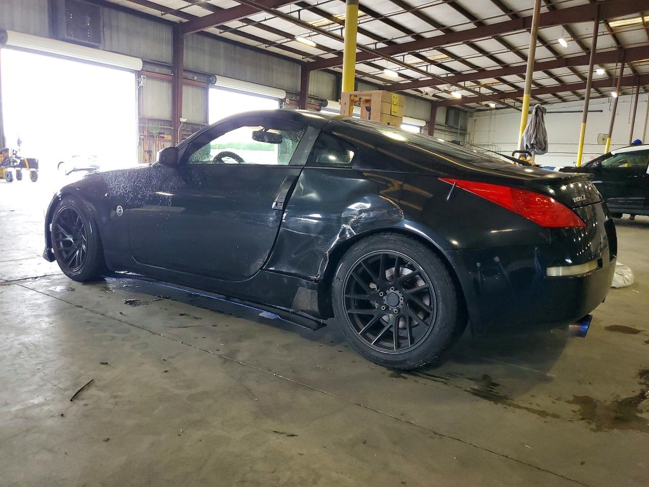 2006 Nissan 350z Coupe Черный vin: JN1AZ34D46M311654