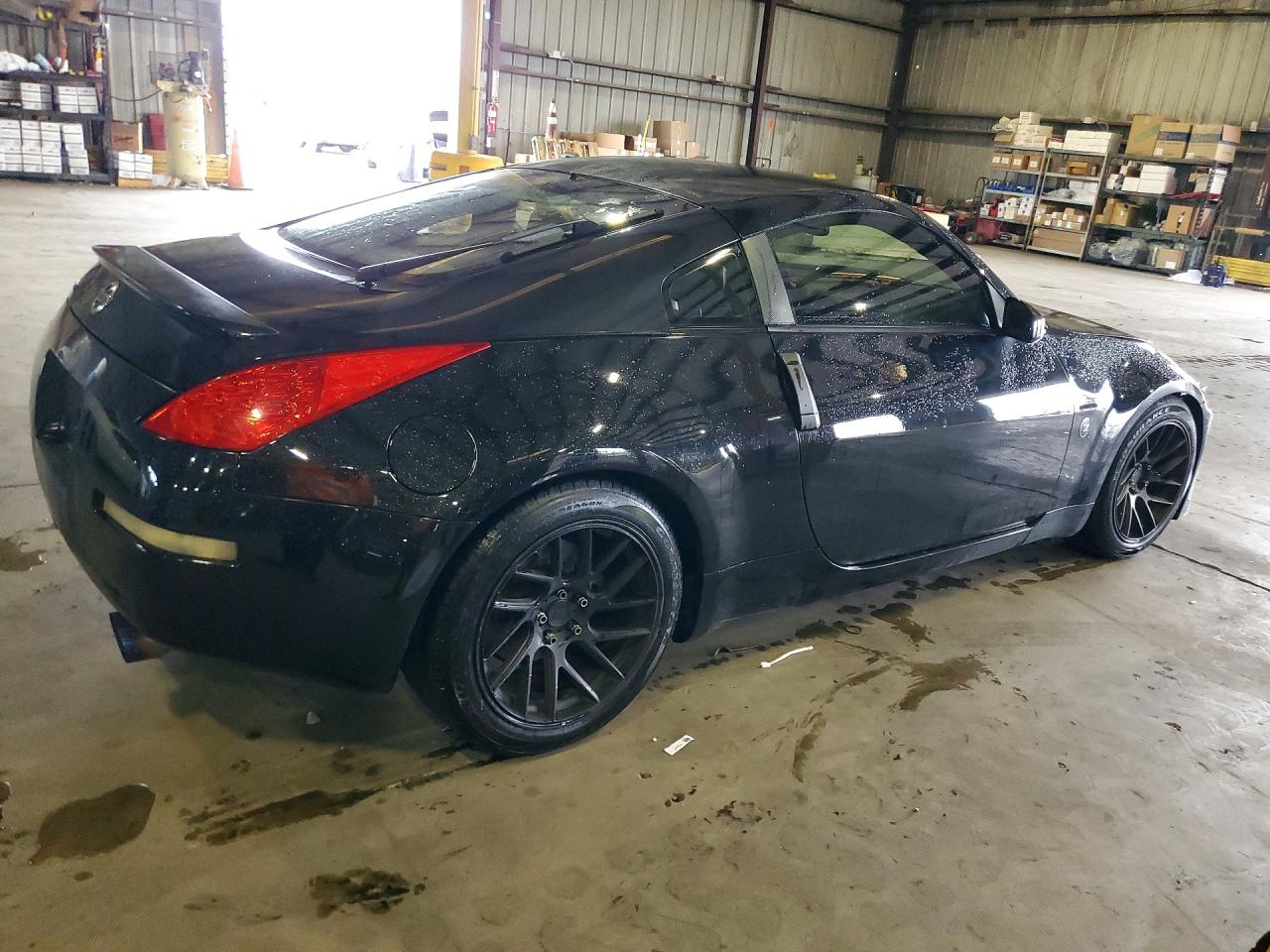 2006 Nissan 350z Coupe Черный vin: JN1AZ34D46M311654