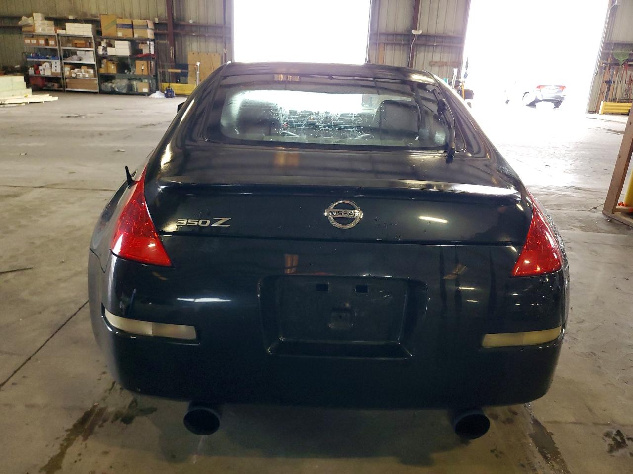 2006 Nissan 350z Coupe Черный vin: JN1AZ34D46M311654