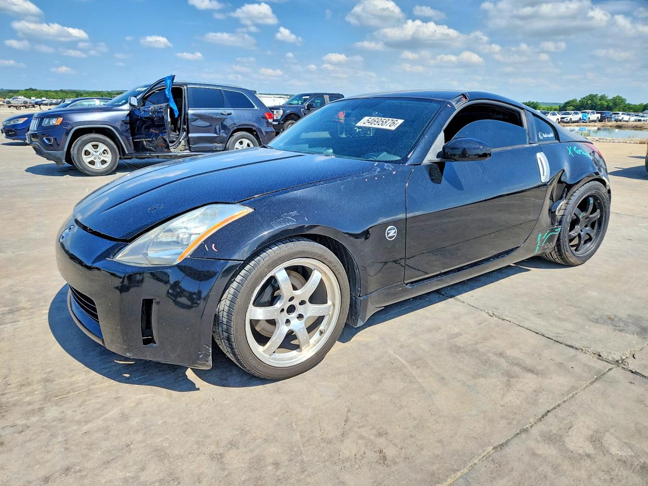 2003 Nissan 350z Coupe Black vin: JN1AZ34D53T105633