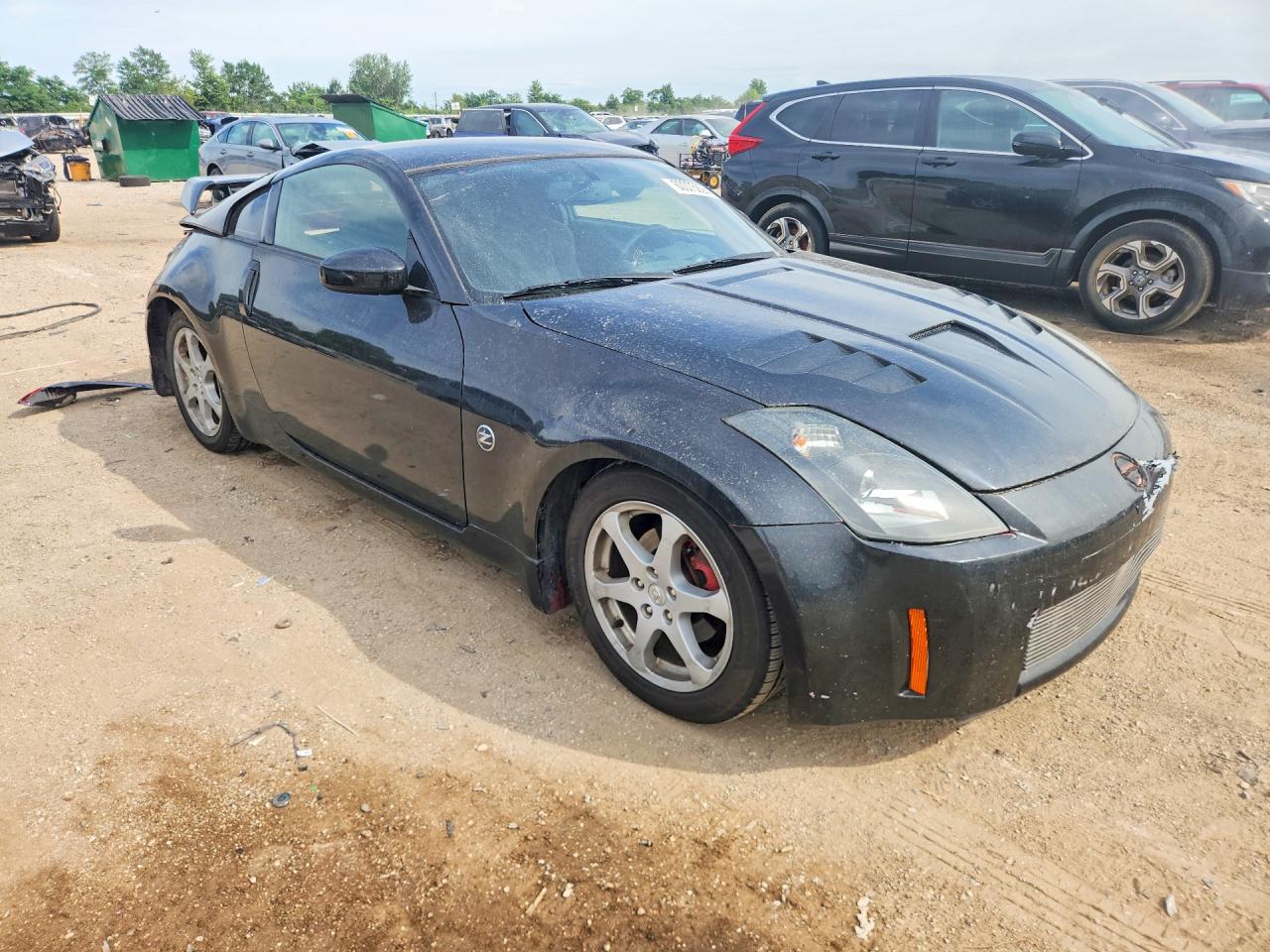 2003 Nissan 350z Coupe Black vin: JN1AZ34D53T111058