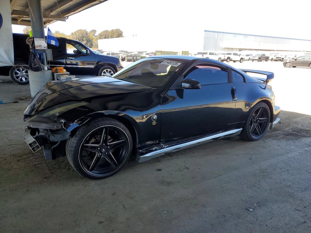 2003 Nissan 350z Coupe Black vin: JN1AZ34D53T118138
