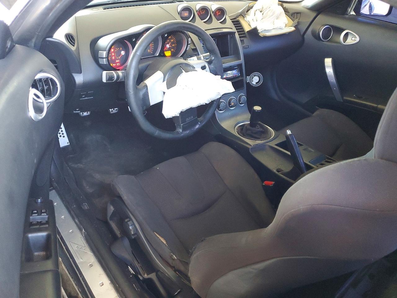 2003 Nissan 350z Coupe Black vin: JN1AZ34D53T118138