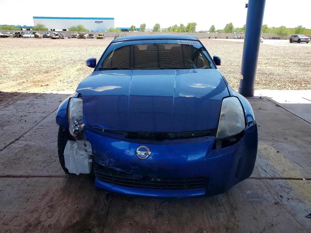 2005 Nissan 350z Coupe Blue vin: JN1AZ34D55M604929