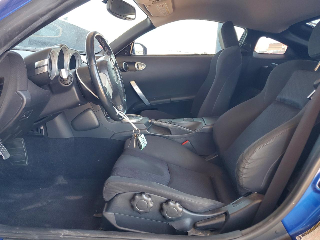 2005 Nissan 350z Coupe Blue vin: JN1AZ34D55M604929