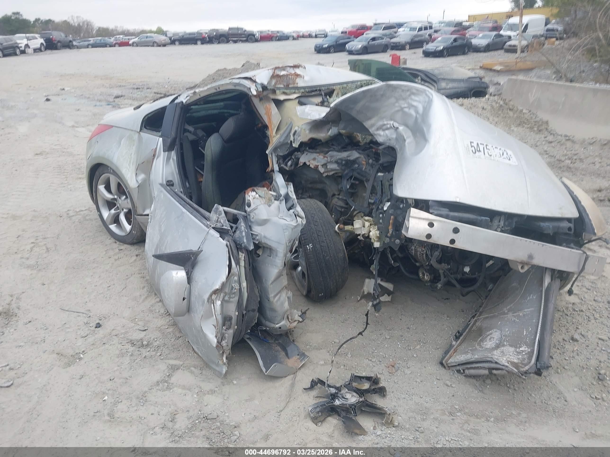 2006 Nissan 350z Touring Серебряный vin: JN1AZ34D56M302445