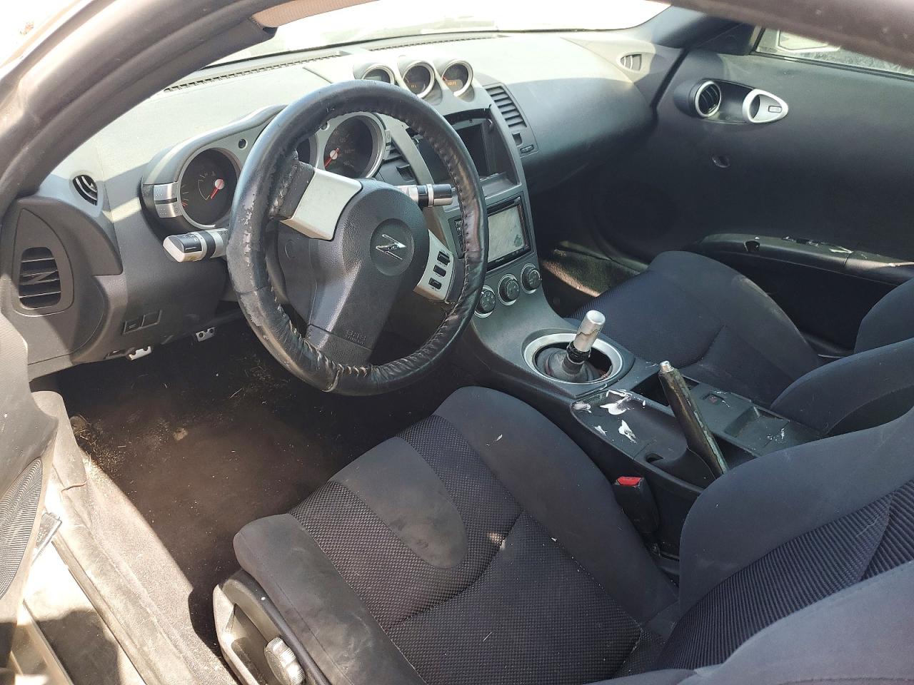 2003 Nissan 350z Coupe Silver vin: JN1AZ34D63T102157