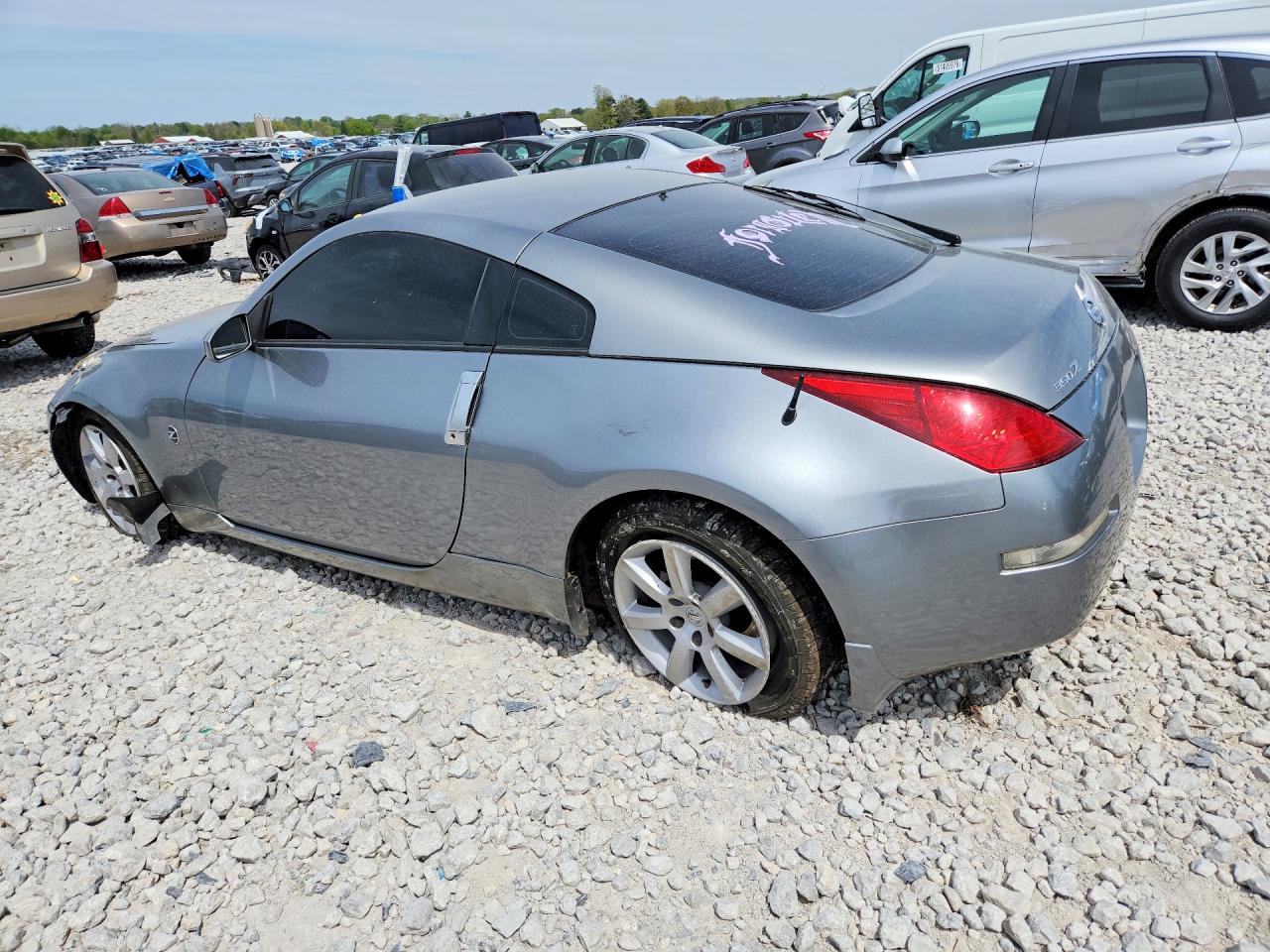 2003 Nissan 350z Coupe Silver vin: JN1AZ34D63T107147