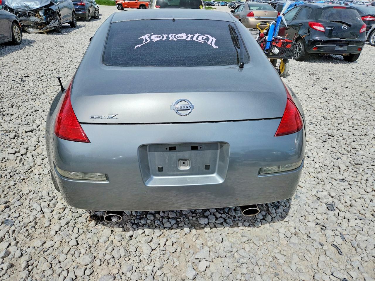2003 Nissan 350z Coupe Silver vin: JN1AZ34D63T107147