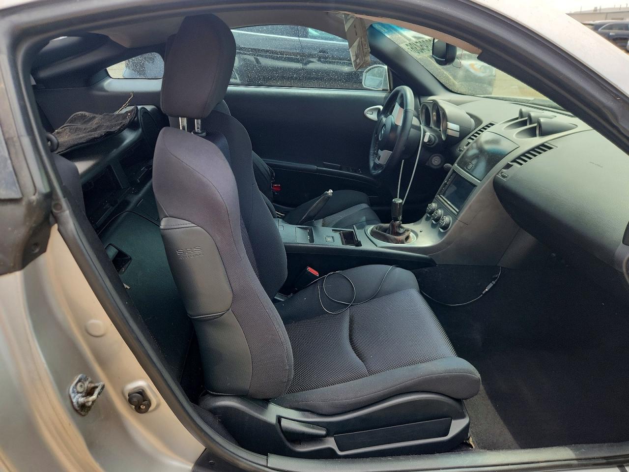 2003 Nissan 350z Coupe Silver vin: JN1AZ34D63T110825