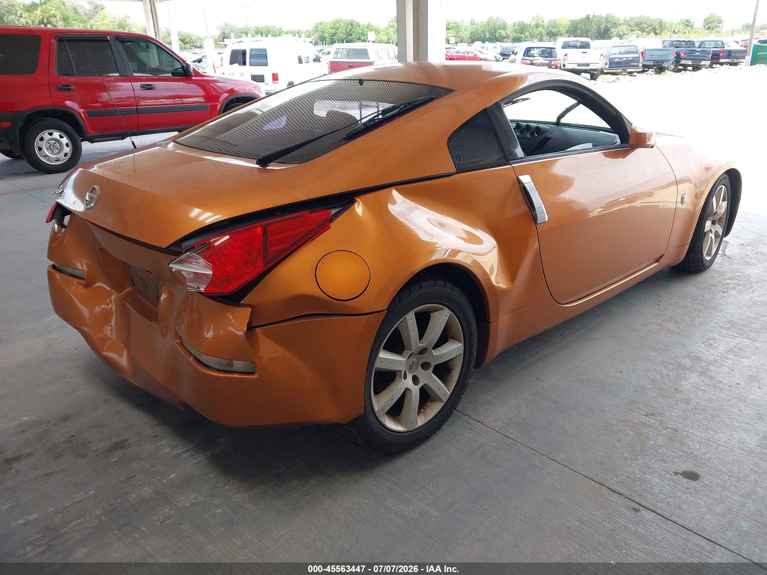 2004 Nissan 350z Enthusiast Brown vin: JN1AZ34D64T163090