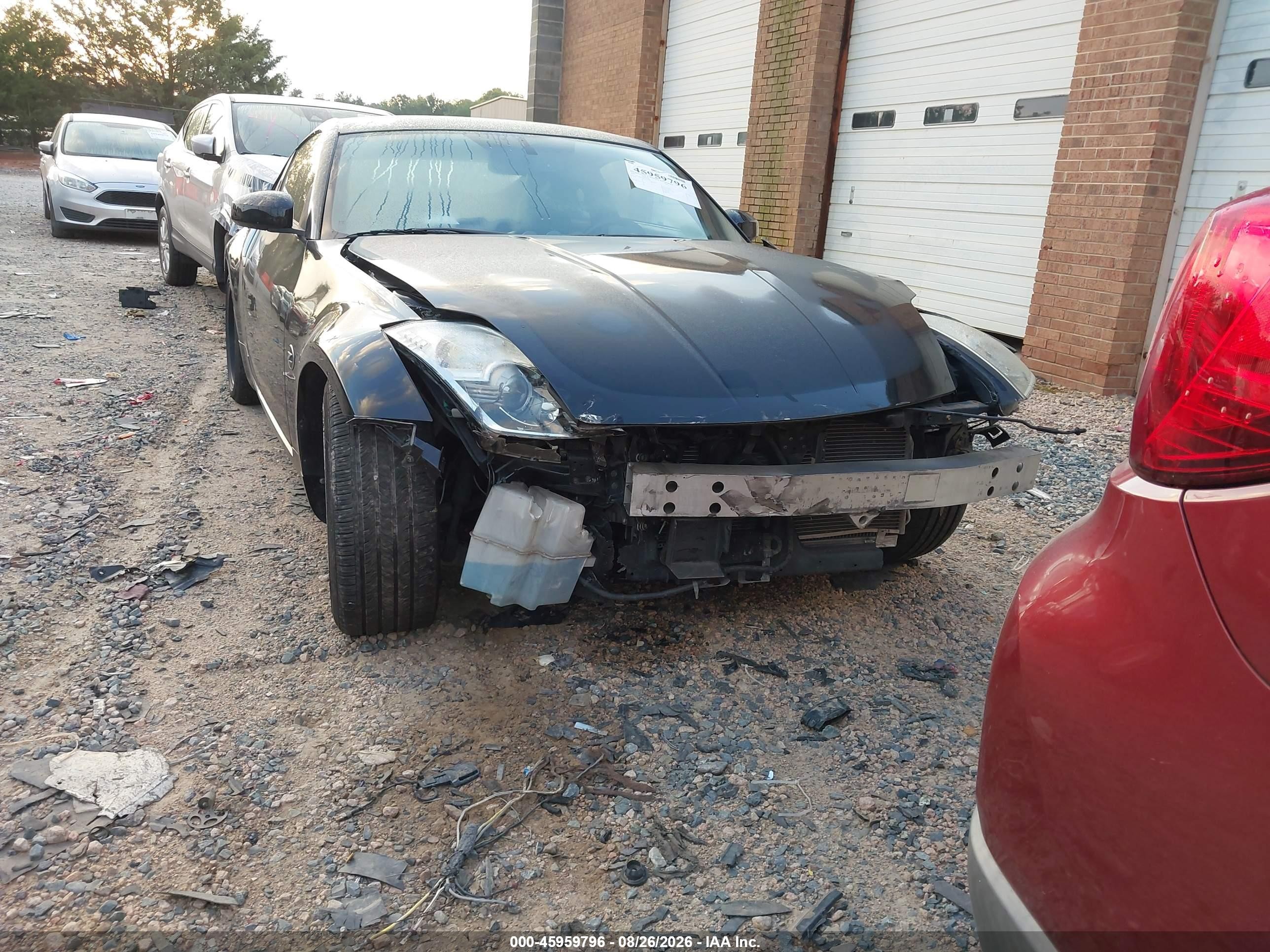 2006 Nissan 350z Touring Black vin: JN1AZ34D66M307086