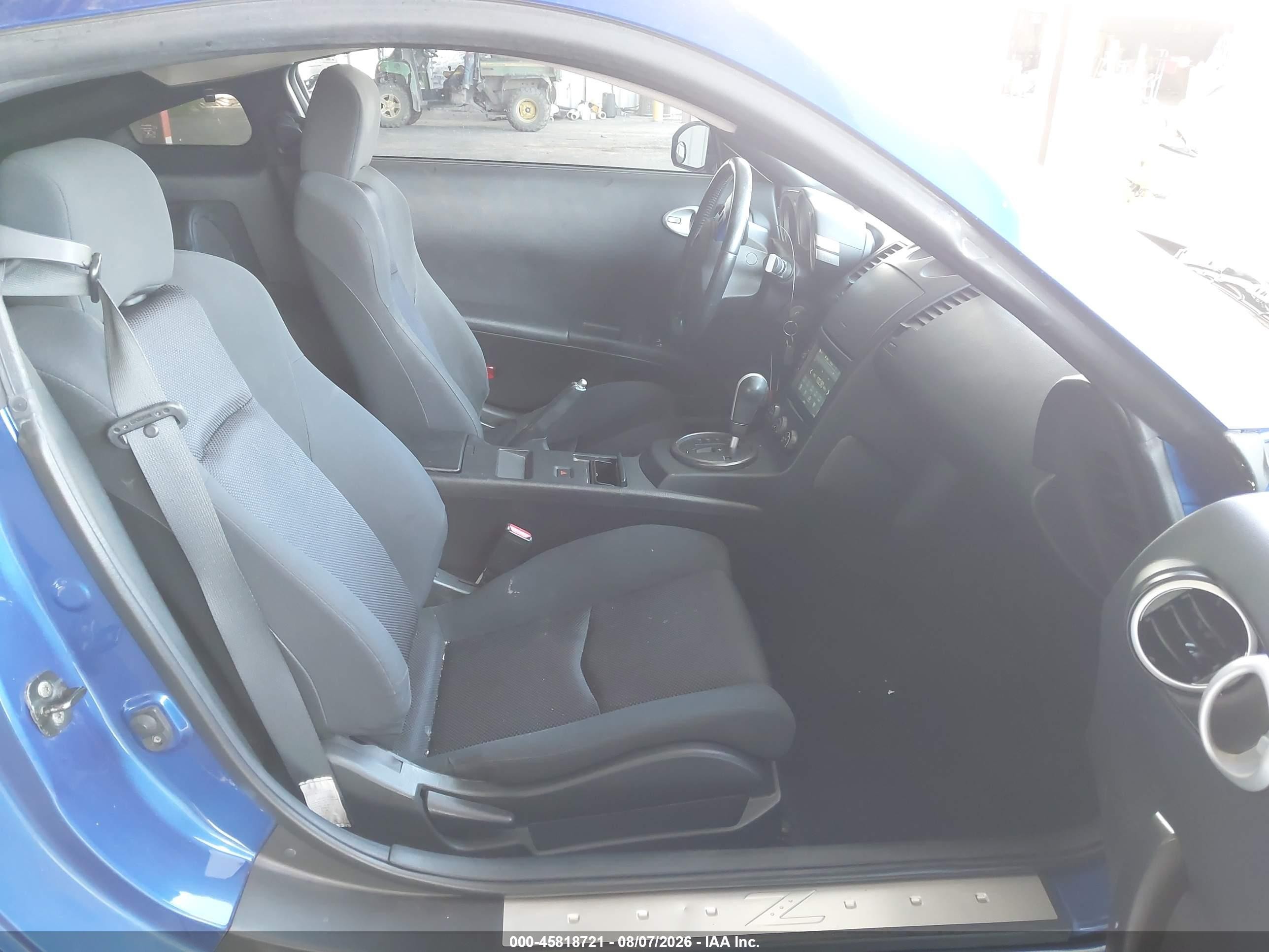 2004 Nissan 350z Enthusiast Blue vin: JN1AZ34D74M101868