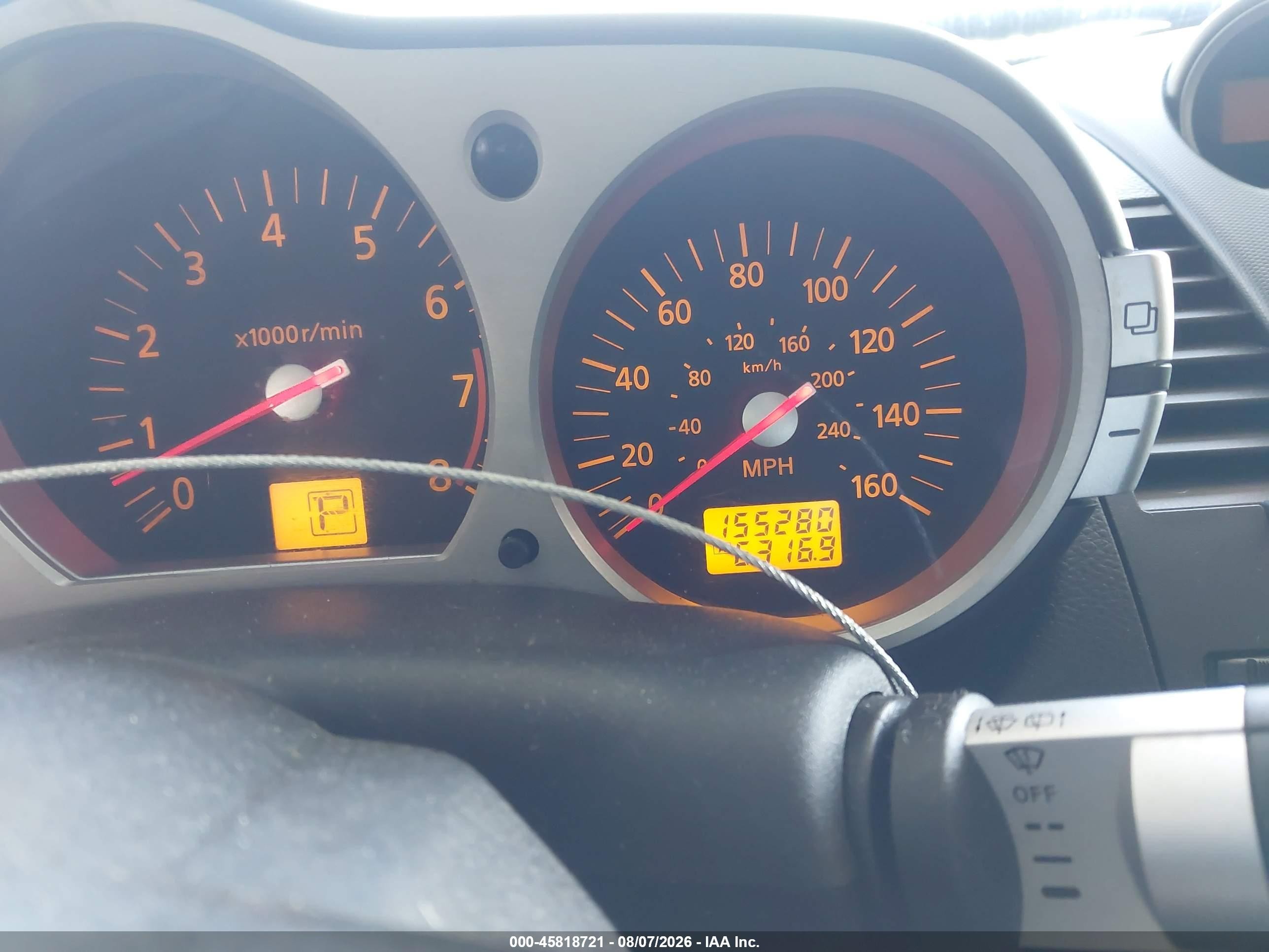 2004 Nissan 350z Enthusiast Blue vin: JN1AZ34D74M101868