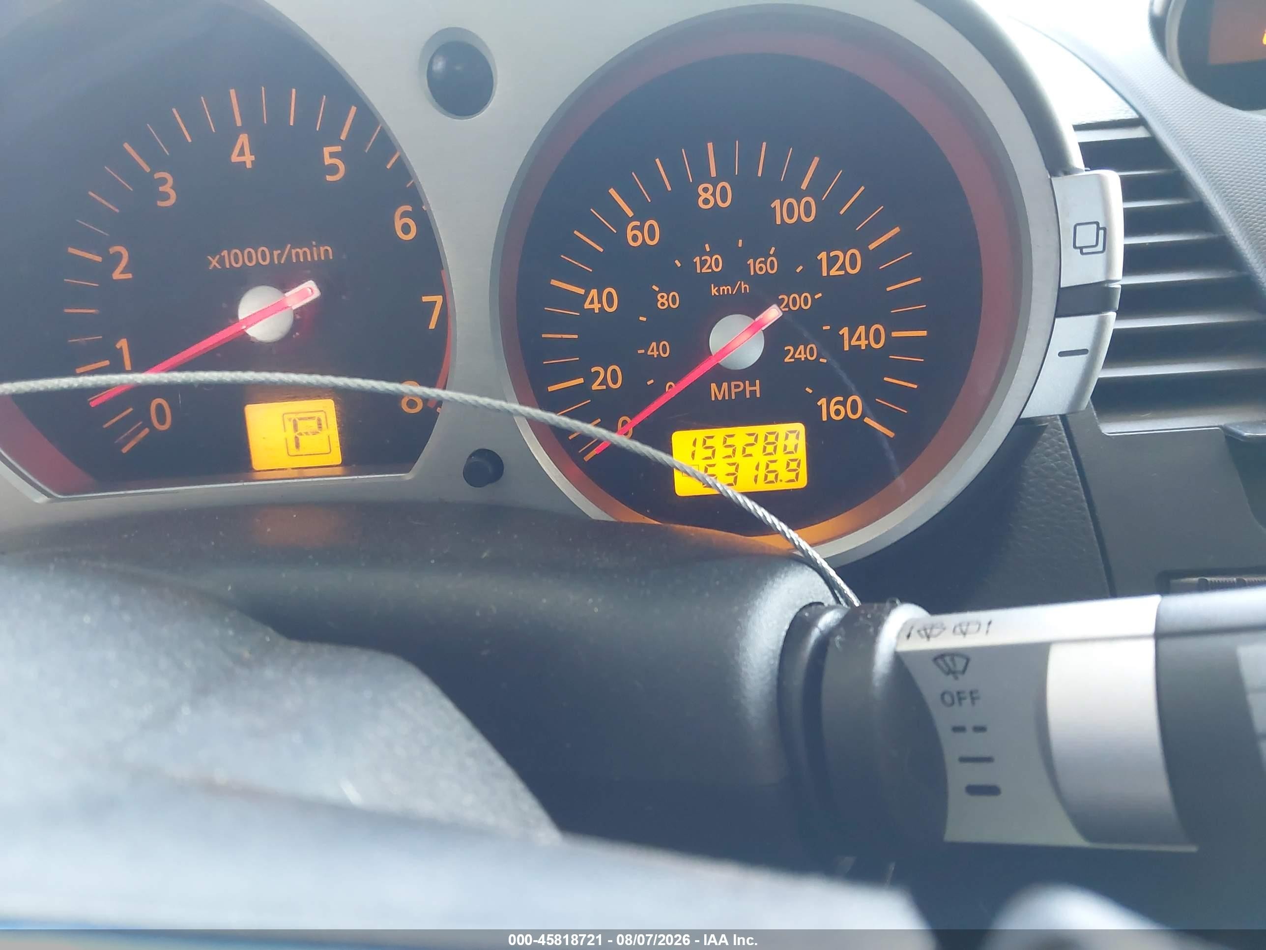 2004 Nissan 350z Enthusiast Blue vin: JN1AZ34D74M101868