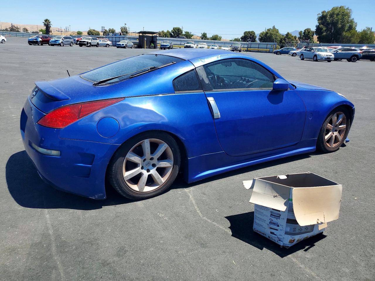 2004 Nissan 350z Base Blue vin: JN1AZ34D74T150302