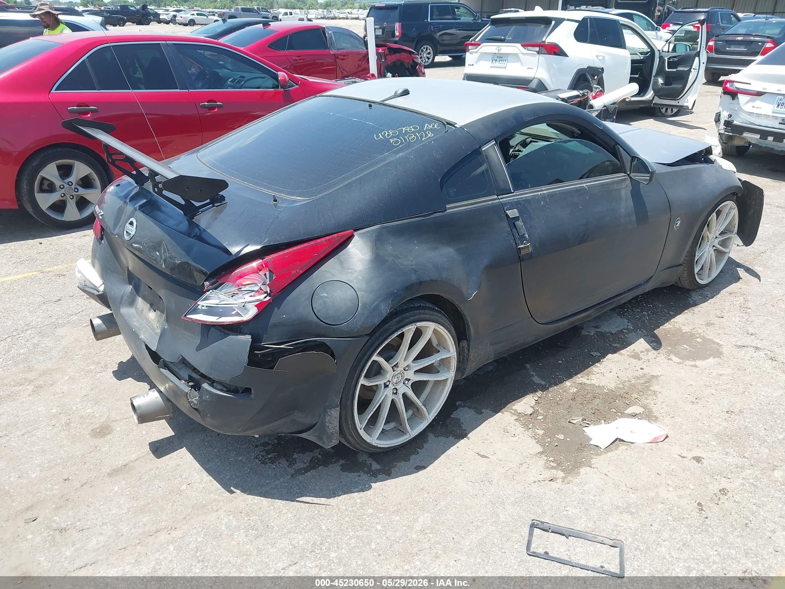 2005 Nissan 350z Touring Gray vin: JN1AZ34D75M606312