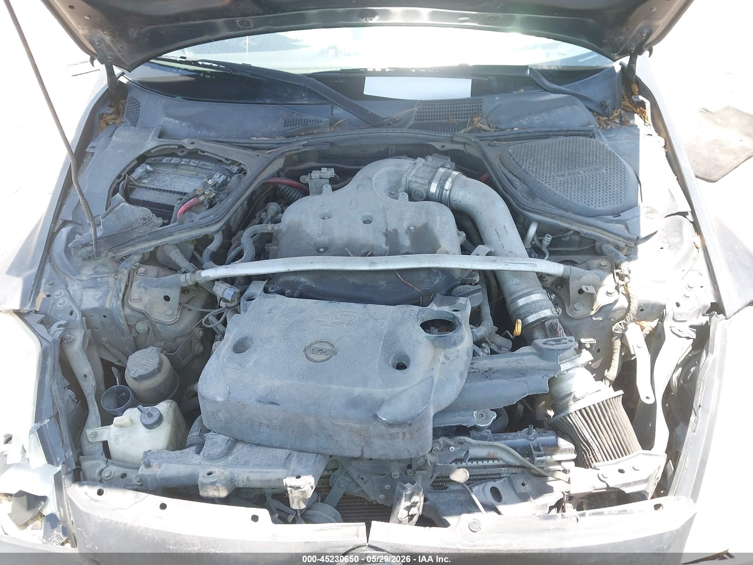 2005 Nissan 350z Touring Gray vin: JN1AZ34D75M606312