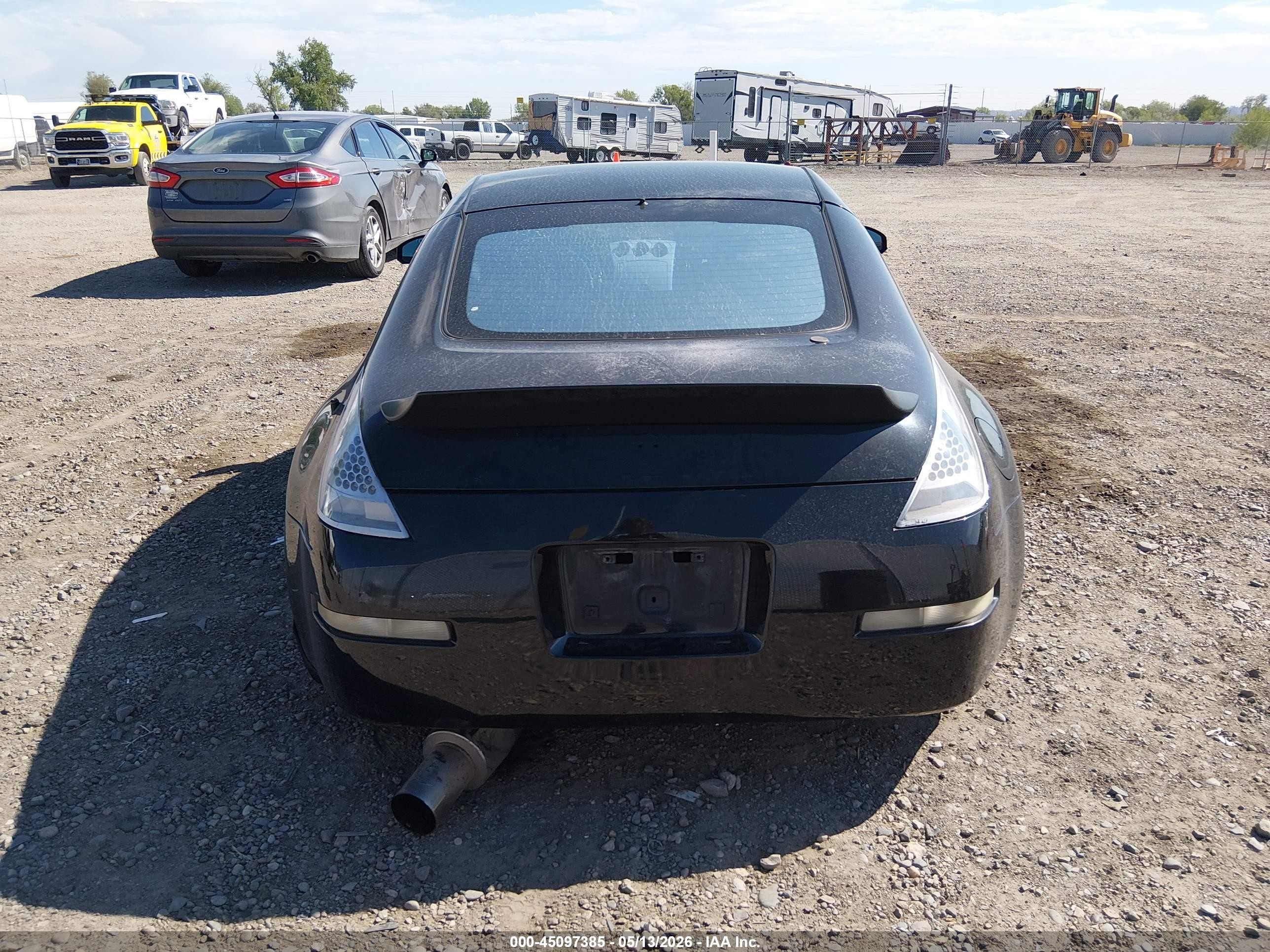 2006 Nissan 350z Черный vin: JN1AZ34D76M311566