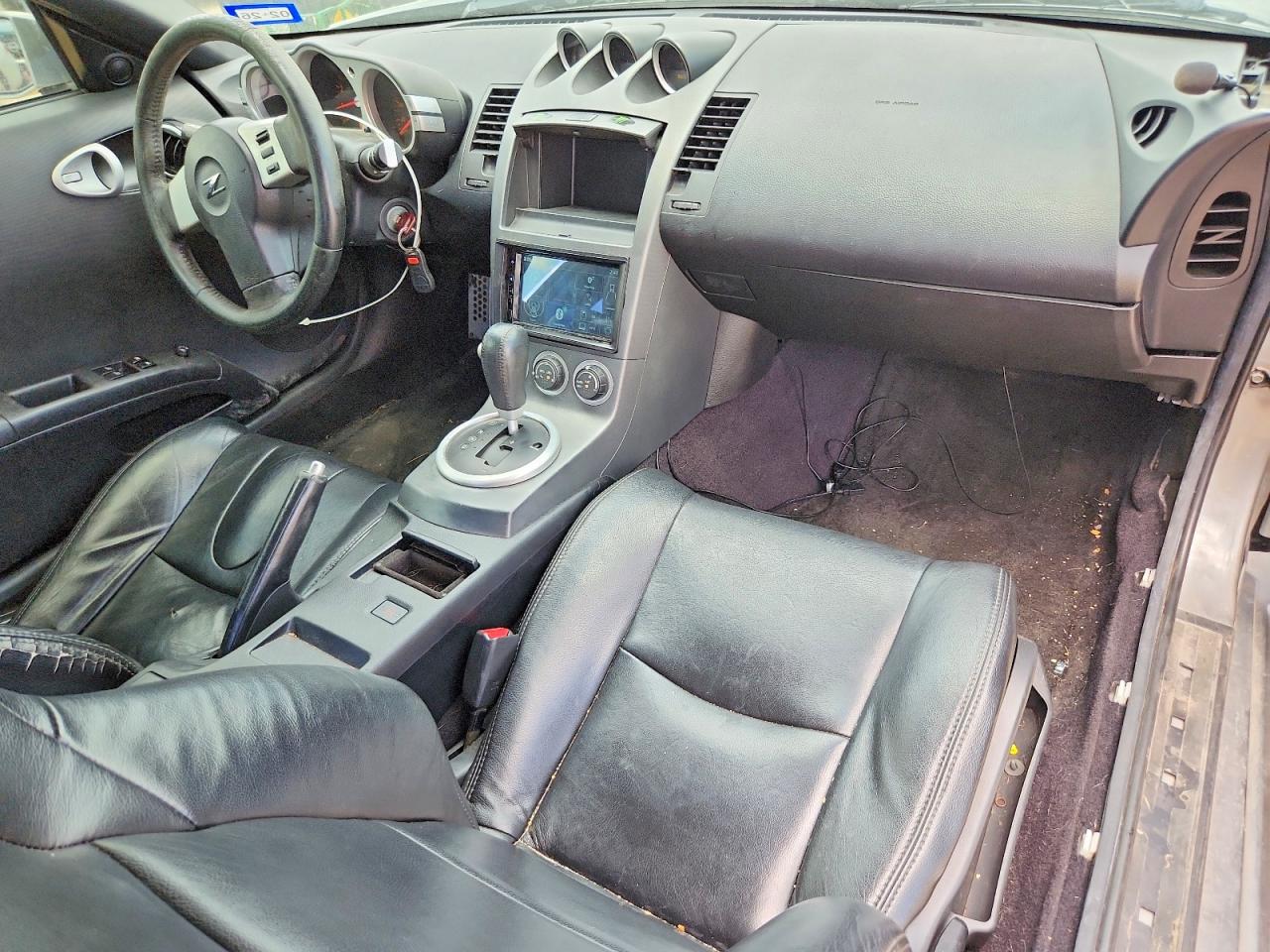 2003 Nissan 350z Coupe Silver vin: JN1AZ34D83T115377